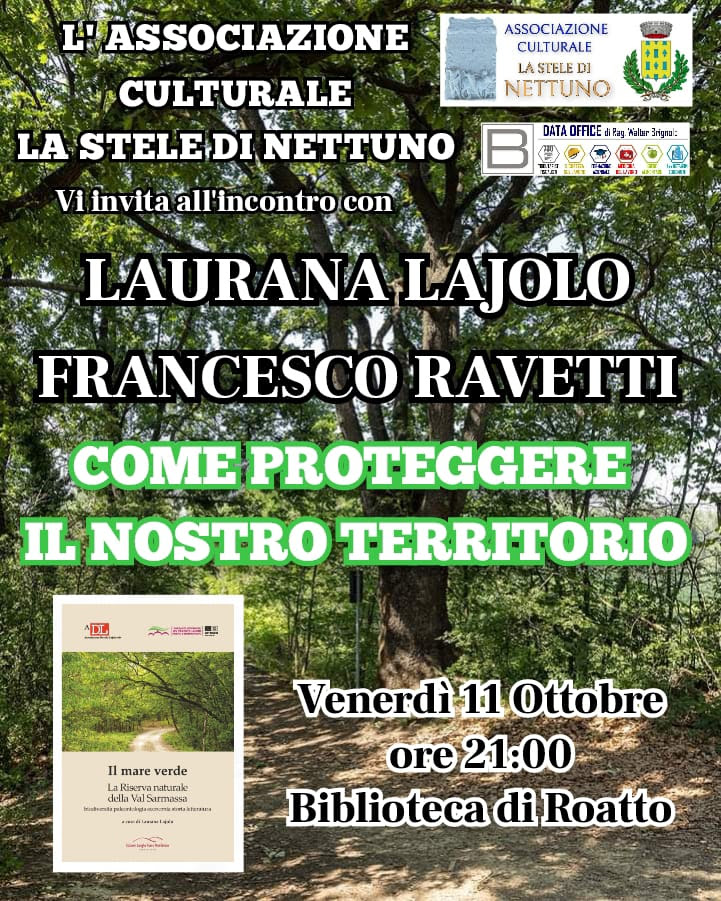 Presentazione "Il Mare Verde" a Roatto