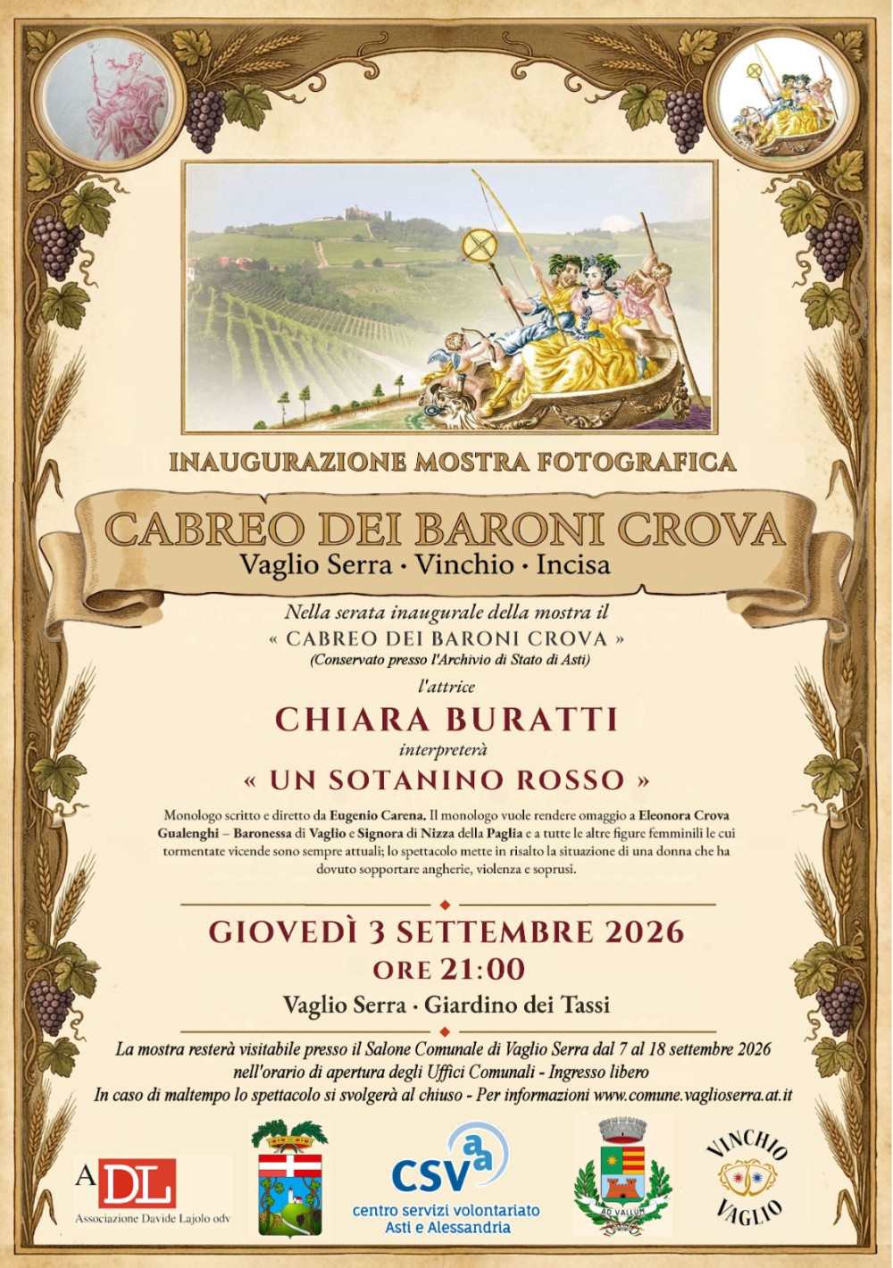 Il Cabreo dei baroni Crova (1769) 